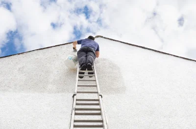 Peinture extérieure à Bussière-Dunoise — façades et ravalement